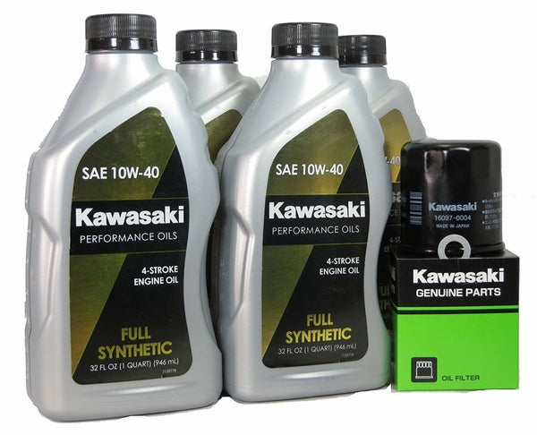 04-15 KAWASAKI NINJA ZX-10R Full Synthetic Oil Change Kit
